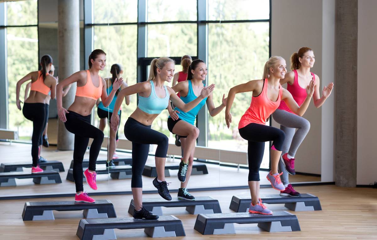 cours collectif de step