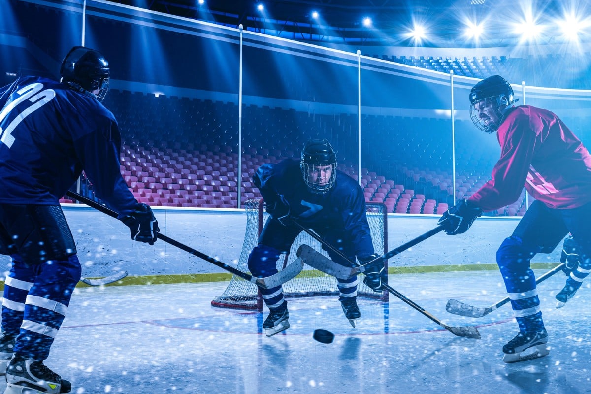 match de hockey sur glace